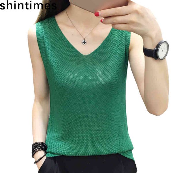 women's tanks & camis shintimes basic summer fashion white black tank women v-neck loose knitted sleeveless womens cloth
women's tanks & camis shintimes basic summer fashion white black tank women v-neck loose knitted sleeveless womens cloth
