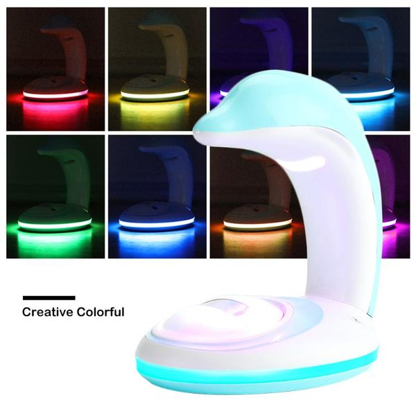 night lights led light colorful dolphin usb rainbow projection lamp for kids room decoration atmosphere children gifts
night lights led light colorful dolphin usb rainbow projection lamp for kids room decoration atmosphere children gifts