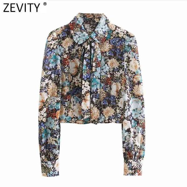women vintage floral print short blouse female breasted shirts bow decoration chic office femininas blusas ls7619 210416, White;black
women vintage floral print short blouse female breasted shirts bow decoration chic office femininas blusas ls7619 210416, White;black