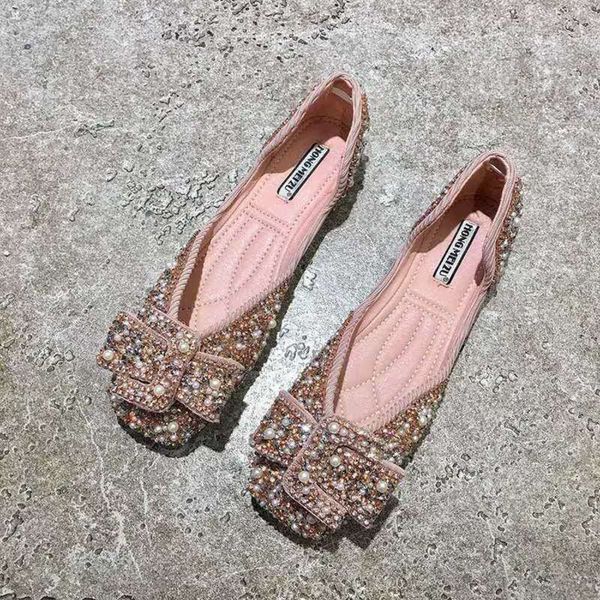 single Flat sole Casual shoes female spring and summer diamond bow shallow mouth square head gentle fairy grandmother soft leather bean 62DC BRXY, Green
single Flat sole Casual shoes female spring and summer diamond bow shallow mouth square head gentle fairy grandmother soft leather bean 62DC BRXY, Green