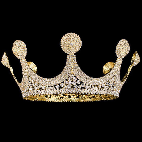 bridal veils gold baroque wedding tiaras birthday party hair accessories, Black
bridal veils gold baroque wedding tiaras birthday party hair accessories, Black
