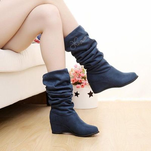 boots hengsong women autumn winter ladies fashion shoes over the knee thigh high suede long height increasing 875876, Black
boots hengsong women autumn winter ladies fashion shoes over the knee thigh high suede long height increasing 875876, Black