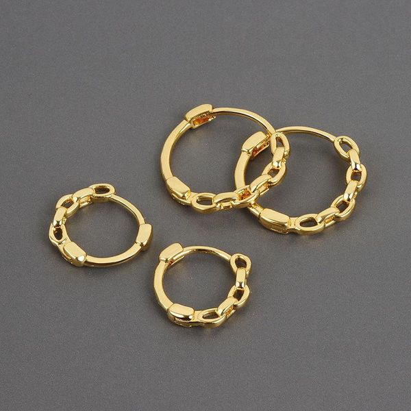 hoop & huggie binmonray 925 sterling silver hollow out chain ear buckle women stylish chic link metal earrings 2021 trend jewellery, Golden;silver
hoop & huggie binmonray 925 sterling silver hollow out chain ear buckle women stylish chic link metal earrings 2021 trend jewellery, Golden;silver