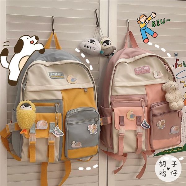 schoolbag female japanese harajuku cute girl backpack soft student
schoolbag female japanese harajuku cute girl backpack soft student