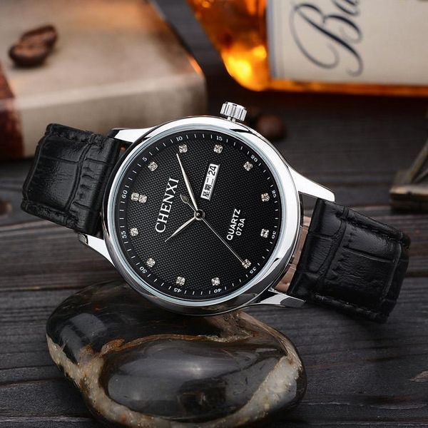 wristwatches fashion watches men casual double calendar erkek kol saati male leather clock quartz watch relogio masculino 073a, Slivery;brown
wristwatches fashion watches men casual double calendar erkek kol saati male leather clock quartz watch relogio masculino 073a, Slivery;brown
