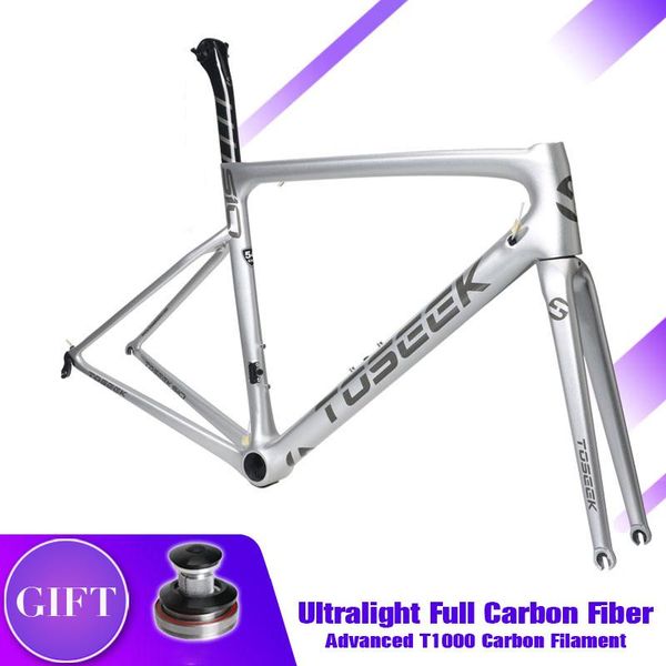 bike frames toseek carbon road frame 700c 44/49/52/54/56/58 mm bicycle frameset seatpost fork headset
bike frames toseek carbon road frame 700c 44/49/52/54/56/58 mm bicycle frameset seatpost fork headset