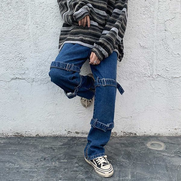 men's jeans spring chic straight jean pants men loose casual homme wide leg denim trousers black/blue s-5xl ka2j
men's jeans spring chic straight jean pants men loose casual homme wide leg denim trousers black/blue s-5xl ka2j