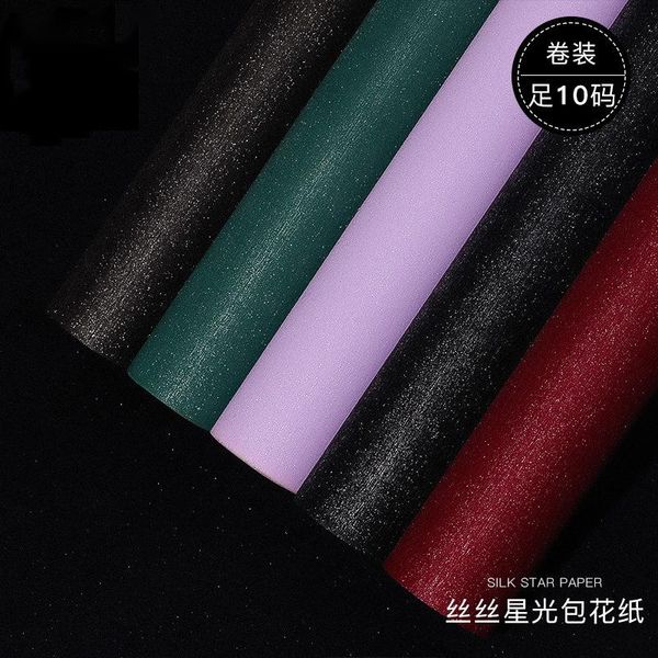 gift wrap korean style waterproof silk star paper valentine's day flower packaging material decorative plastic 10y/roll
gift wrap korean style waterproof silk star paper valentine's day flower packaging material decorative plastic 10y/roll