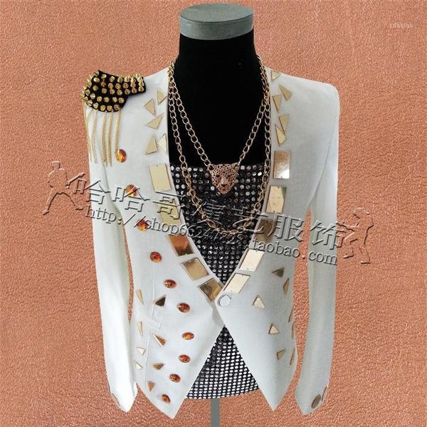 men's suits & blazers xs~5xl 2021 clothing plus size gd mirror suit nightclub bar lens singer costumes, White;black
men's suits & blazers xs~5xl 2021 clothing plus size gd mirror suit nightclub bar lens singer costumes, White;black