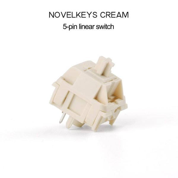 kailh novelkeys cream switch for mechanical keyboard 5pins linear pom 55g mx customized diy gaming ice keyboards
kailh novelkeys cream switch for mechanical keyboard 5pins linear pom 55g mx customized diy gaming ice keyboards