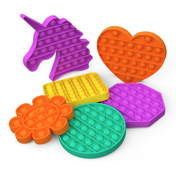 fidget toys rainbow color push bubble stress relief toys for children sensory toys for alleviating special needs of autism
fidget toys rainbow color push bubble stress relief toys for children sensory toys for alleviating special needs of autism