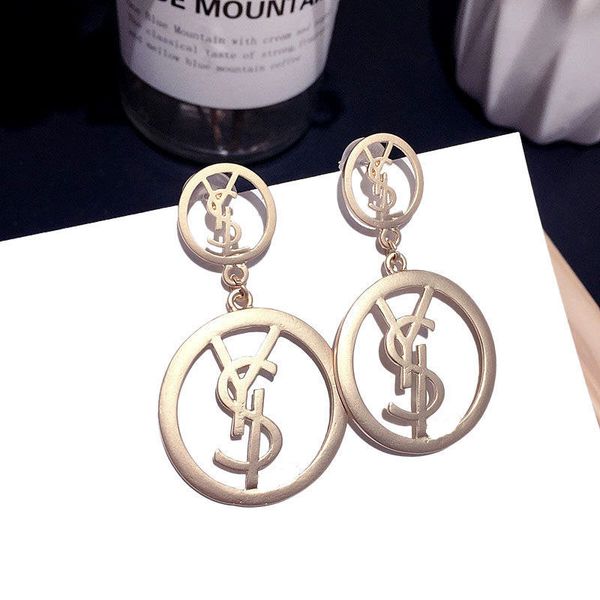 korean version new east gate metal ring letter personalized net red versatile silver needle earrings 9q5v, Golden
korean version new east gate metal ring letter personalized net red versatile silver needle earrings 9q5v, Golden