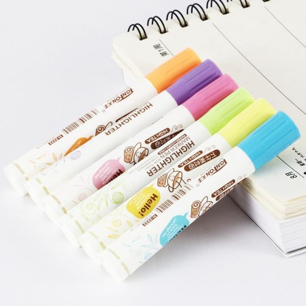 highlighters cute kawaii highlighter pen watercolor marker for paint draw school supplies stationery, Black;red
highlighters cute kawaii highlighter pen watercolor marker for paint draw school supplies stationery, Black;red