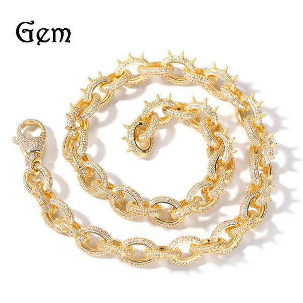 diamond zircon 18k row jewelry street hip hop rivet o-chain necklace bracelet metal punk men's nightclub accessories, Black
diamond zircon 18k row jewelry street hip hop rivet o-chain necklace bracelet metal punk men's nightclub accessories, Black