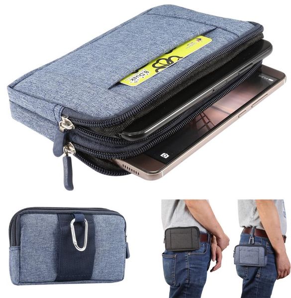 casual mobile phone case belt clip holster nylon zipper men waist bag outdoor gear running sport fanny pack wallet cell cases
casual mobile phone case belt clip holster nylon zipper men waist bag outdoor gear running sport fanny pack wallet cell cases