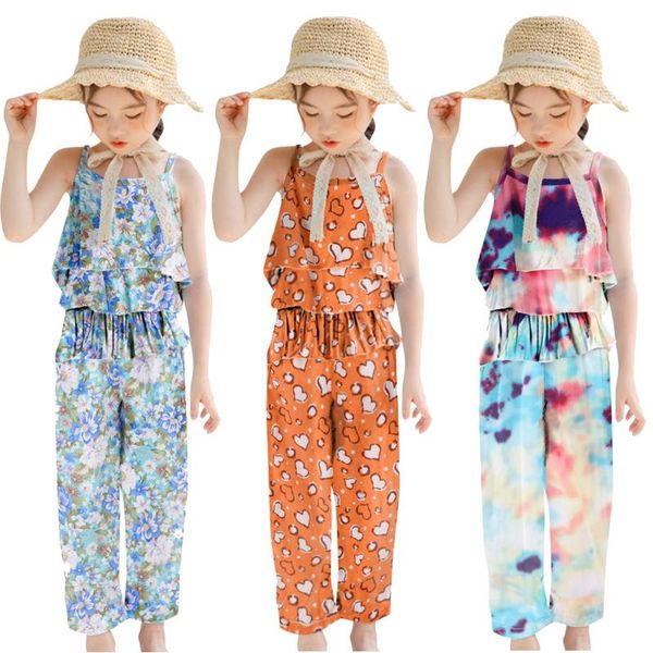jumpsuits toddler born baby girls romper tie dye floral ruched suspender jumpsuit summer sleeveless trousers kids clothes 0-6 y, Blue
jumpsuits toddler born baby girls romper tie dye floral ruched suspender jumpsuit summer sleeveless trousers kids clothes 0-6 y, Blue