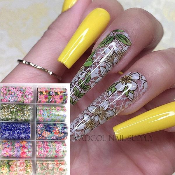 flower foil nail art floral nails water transfer decal sticker wraps for acrylic designs decoration manicure tool1, Black
flower foil nail art floral nails water transfer decal sticker wraps for acrylic designs decoration manicure tool1, Black