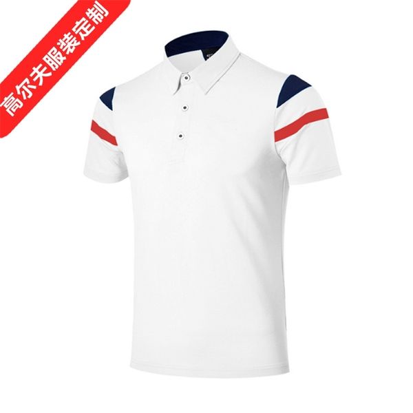 golf short sleeve t-shirt summer new breathable quick drying shirt men's polo shirt golf clothing, White;black
golf short sleeve t-shirt summer new breathable quick drying shirt men's polo shirt golf clothing, White;black