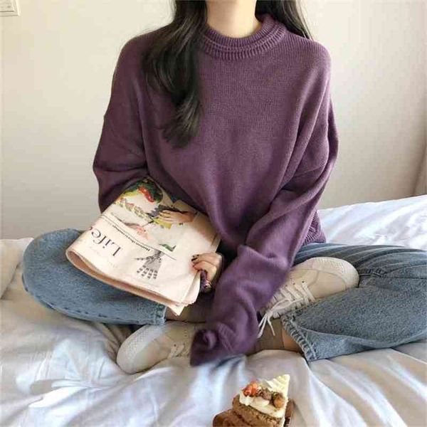 purple women sweaters autumn winter pull jumpers european casual twist warm female sweater 210423, White;black
purple women sweaters autumn winter pull jumpers european casual twist warm female sweater 210423, White;black
