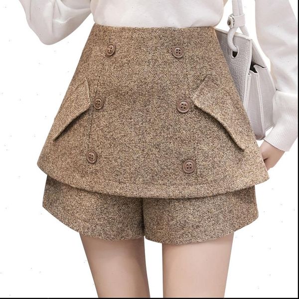 s 2xl autumn winter womens short boot woolen double breasted skirt zipper texture tweed wide leg plus size black, White;black
s 2xl autumn winter womens short boot woolen double breasted skirt zipper texture tweed wide leg plus size black, White;black
