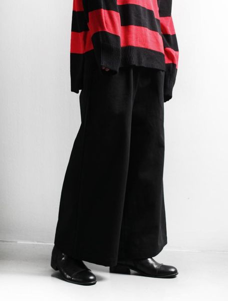 men's pants brand trend hip hop casual cotton wide leg skirt big size trendy men, Black
men's pants brand trend hip hop casual cotton wide leg skirt big size trendy men, Black