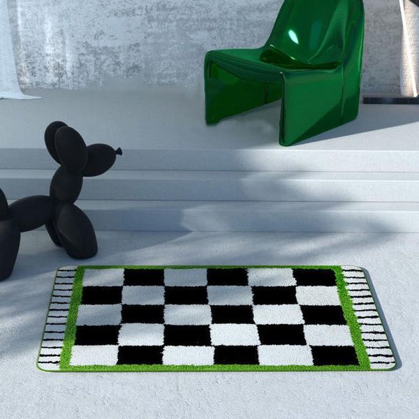 carpets bath mat non-slip floor mats plush bathroom carpet check pattern doormat for bedroom kitchen rug bathtube side abosrbent footpad
carpets bath mat non-slip floor mats plush bathroom carpet check pattern doormat for bedroom kitchen rug bathtube side abosrbent footpad