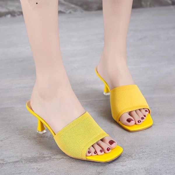 slippers summer style korean flying woven outer wear one word fashion stiletto heel women's sandals and 0esr, Black
slippers summer style korean flying woven outer wear one word fashion stiletto heel women's sandals and 0esr, Black