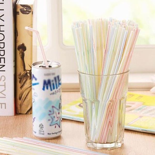 disposable dinnerware 100pcs multicolor striped bendable plastic drinking straws party prop
disposable dinnerware 100pcs multicolor striped bendable plastic drinking straws party prop