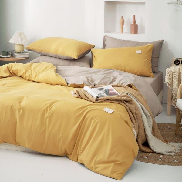bedding sets solid color double-piece cotton four-piece set 1.2m three-piece bed sheet type quilt cover pillowcase
bedding sets solid color double-piece cotton four-piece set 1.2m three-piece bed sheet type quilt cover pillowcase