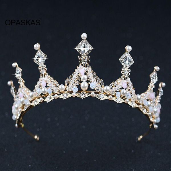 hair clips & barrettes 2021 baroque tiara women crystal floral headdress pearls rhinestone crowns wedding accessories pt, Golden;silver
hair clips & barrettes 2021 baroque tiara women crystal floral headdress pearls rhinestone crowns wedding accessories pt, Golden;silver