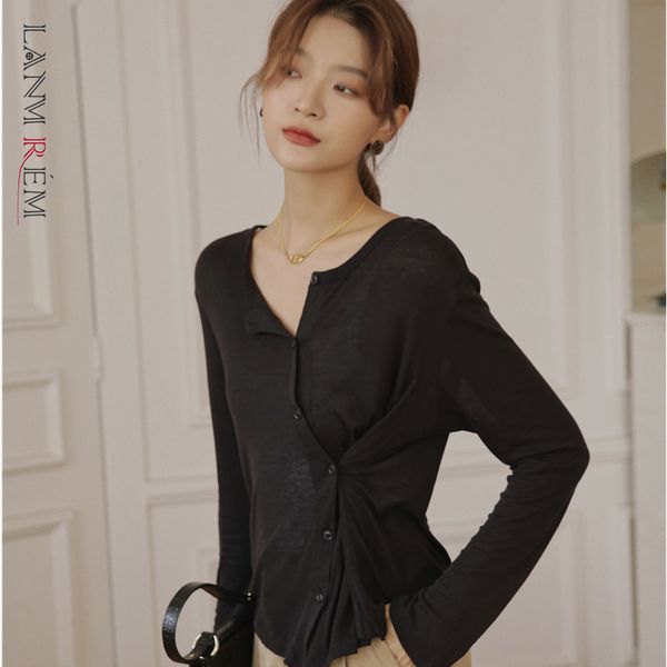 black t shirt for women v-neck shirts single breasted spring summer all match ladies fashion clothing 2d1182 210507, White
black t shirt for women v-neck shirts single breasted spring summer all match ladies fashion clothing 2d1182 210507, White