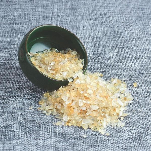 decorative objects & figurines natural yellow quartz crushed stones 100g mineral tiny chip bead tumbled stone home fountain decoration heali
decorative objects & figurines natural yellow quartz crushed stones 100g mineral tiny chip bead tumbled stone home fountain decoration heali