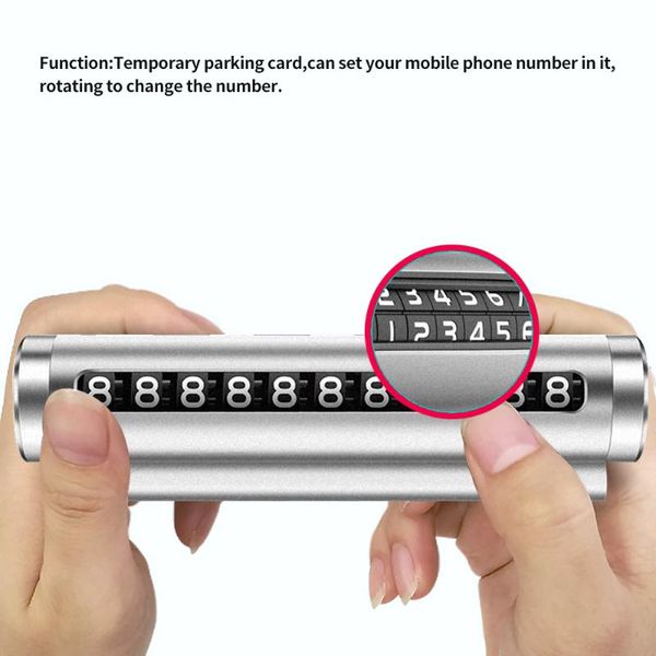 metallic rotary creative car phone number card parking plate style durable temporary ssign interior decorations
metallic rotary creative car phone number card parking plate style durable temporary ssign interior decorations