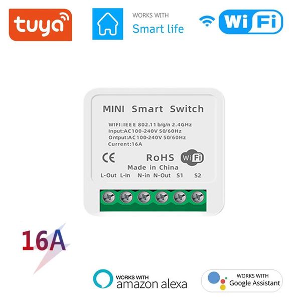 wifi smart switch home automation module life/tuya app remote control work with alexa echo google modules
wifi smart switch home automation module life/tuya app remote control work with alexa echo google modules