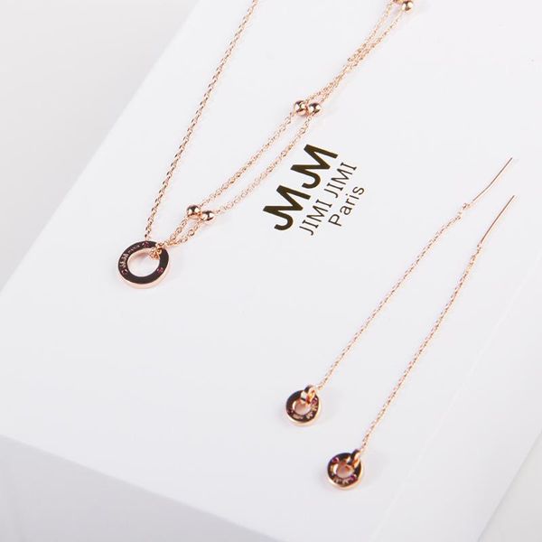 earrings & necklace elegant fashion classic crystal jewelry round zircon pendant bracelet and set for women, Silver
earrings & necklace elegant fashion classic crystal jewelry round zircon pendant bracelet and set for women, Silver