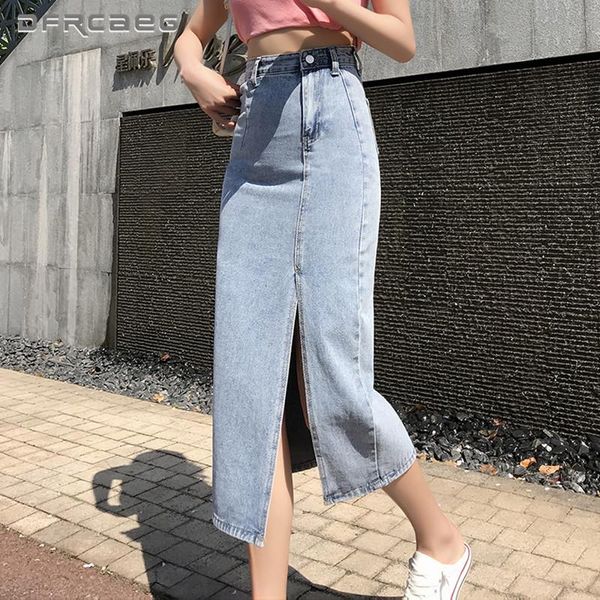 streetwear split summer jeasn long skirts women 2021 korean fashion slim ladies high waist staright skirt denim light blue, Black
streetwear split summer jeasn long skirts women 2021 korean fashion slim ladies high waist staright skirt denim light blue, Black