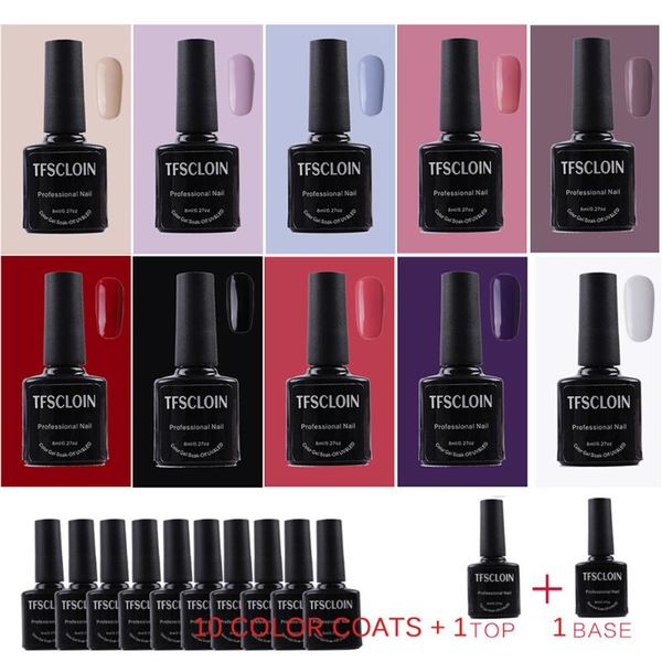 tfscloin nail gel polish kit 12pcs/set 8ml soak off uv led nails varnish semi permanent art gels clear base primer set, Red;pink
tfscloin nail gel polish kit 12pcs/set 8ml soak off uv led nails varnish semi permanent art gels clear base primer set, Red;pink
