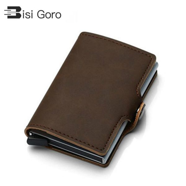 wallets bisi goro 2021 pu leather intage business id holder single box card case women and men rfid hasp v, Red;black
wallets bisi goro 2021 pu leather intage business id holder single box card case women and men rfid hasp v, Red;black