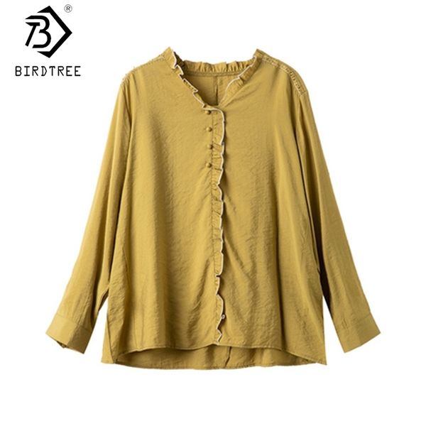 fall oversize women shirts pullover loose chiffon blouses v-neck long sleeve ladies yellow autumn t09909k 210419, White
fall oversize women shirts pullover loose chiffon blouses v-neck long sleeve ladies yellow autumn t09909k 210419, White