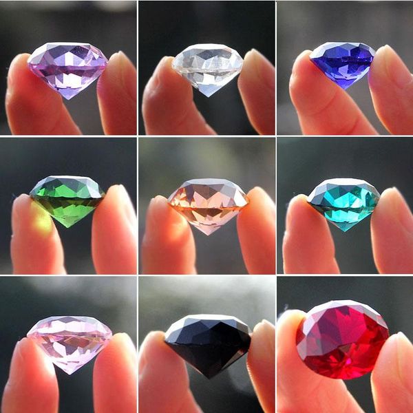 decorative objects & figurines 20mm multicolor crystal diamond jewel glass craft paperweight home office wedding decoration ornaments miniat
decorative objects & figurines 20mm multicolor crystal diamond jewel glass craft paperweight home office wedding decoration ornaments miniat