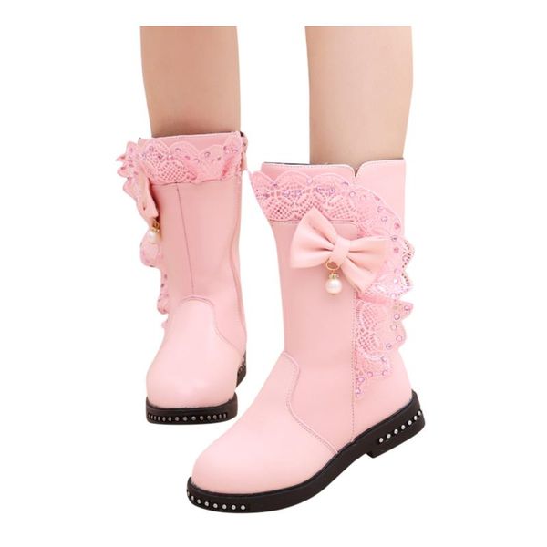boots for girls kids baby princess shoes fashion children' over the knee lace snow pink christmas gifts, Black;grey
boots for girls kids baby princess shoes fashion children' over the knee lace snow pink christmas gifts, Black;grey