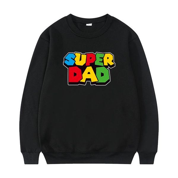 men's hoodies & sweatshirts super dad men sweatshirt colorful pattern print pullover give to gift man fashion creativity sportswear, Black
men's hoodies & sweatshirts super dad men sweatshirt colorful pattern print pullover give to gift man fashion creativity sportswear, Black