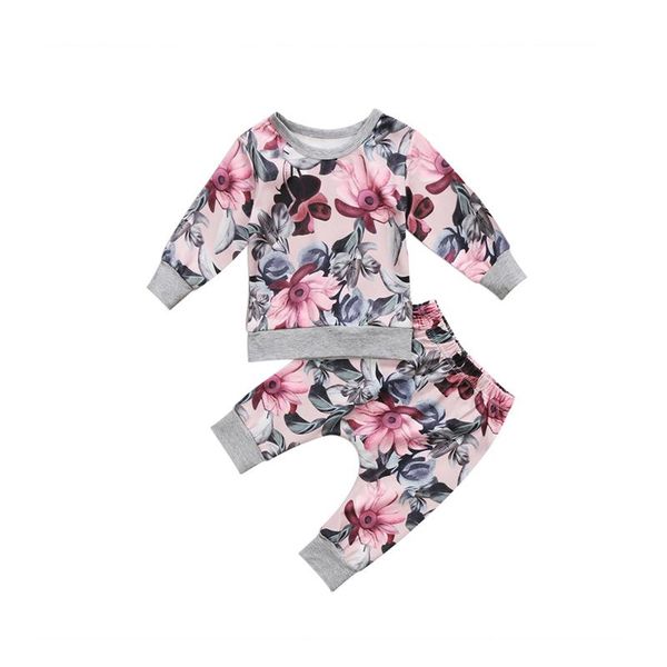 clothing sets 0-24m 2021 spring outfits tracksuits fashion baby girls o-neck long sleeve floral print hoodie shirt pants sweatpants, White
clothing sets 0-24m 2021 spring outfits tracksuits fashion baby girls o-neck long sleeve floral print hoodie shirt pants sweatpants, White