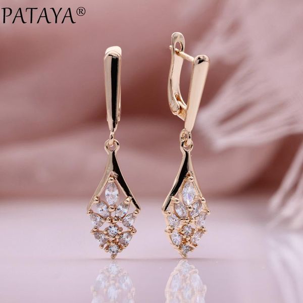 dangle & chandelier pataya white horse eye natural zircon drop earrings 585 rose gold long unusual women gift creative fashion jewelry, Silver
dangle & chandelier pataya white horse eye natural zircon drop earrings 585 rose gold long unusual women gift creative fashion jewelry, Silver
