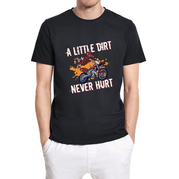 men's t-shirts motocross a little dirt never hurt bike design men summer tees cotton funny t-shirt eu size, White;black
men's t-shirts motocross a little dirt never hurt bike design men summer tees cotton funny t-shirt eu size, White;black