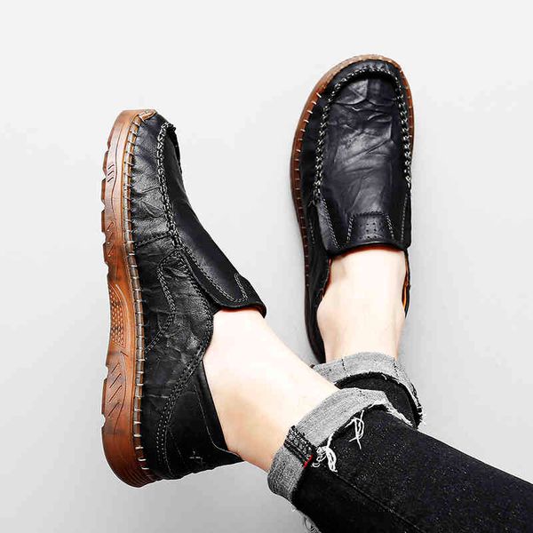 dress shoes 2021 spring and autumn genuine leather gentleman european american casual bottom love pedal men's loafers for men fw7u, Black
dress shoes 2021 spring and autumn genuine leather gentleman european american casual bottom love pedal men's loafers for men fw7u, Black