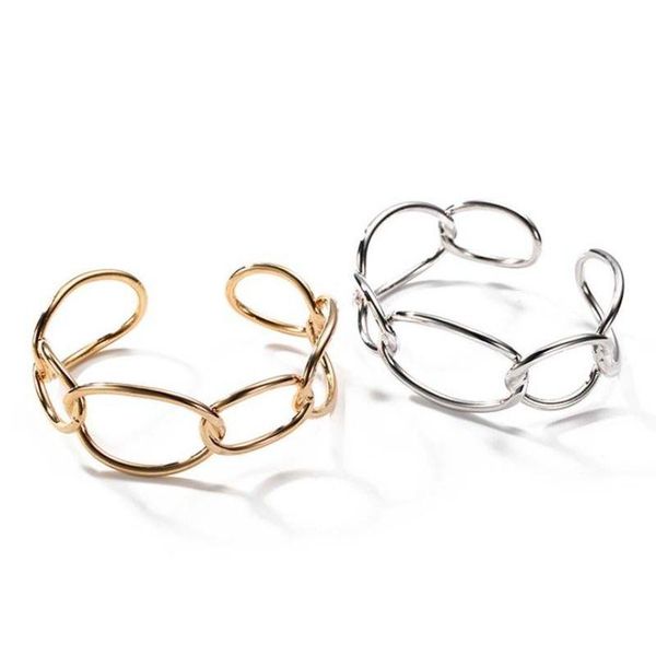 bangle fashion irregular geometry circle chain gold silver color for women charm jewelry wedding anniversary party, Black
bangle fashion irregular geometry circle chain gold silver color for women charm jewelry wedding anniversary party, Black