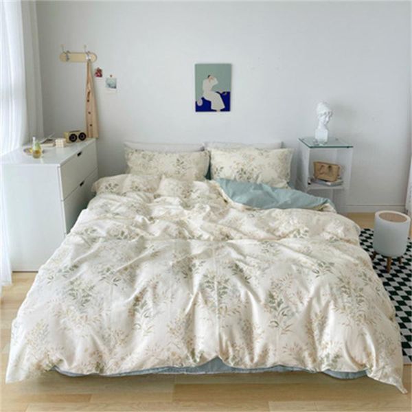 bedding sets set quilt cover pure cotton floral printed single king size duvet with pillowcase sheet
bedding sets set quilt cover pure cotton floral printed single king size duvet with pillowcase sheet