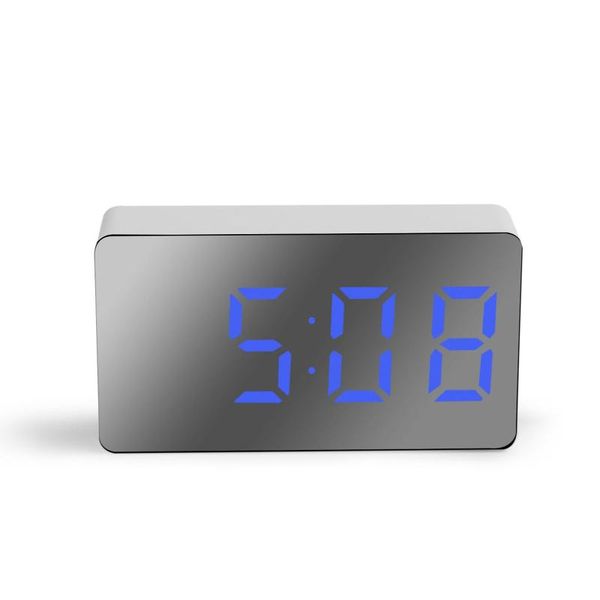 digital clock mini multifunctional led electric alarm clocks mirror surface for home bedroom gr5 desk & table
digital clock mini multifunctional led electric alarm clocks mirror surface for home bedroom gr5 desk & table