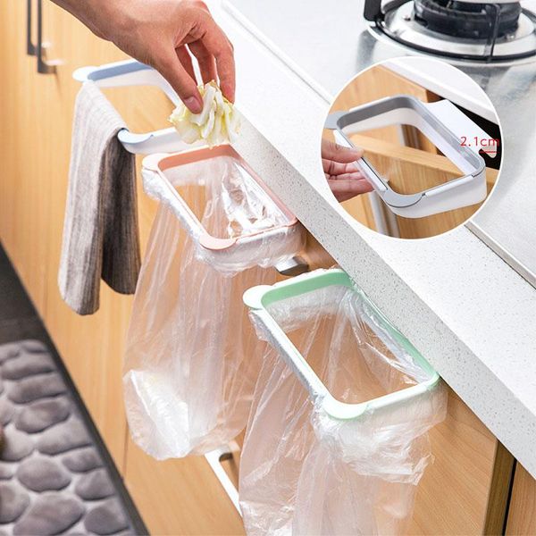 hooks & rails hangable trash bag holder plastic shelf portable towel racks rack cabinet storage can kitchen accessories
hooks & rails hangable trash bag holder plastic shelf portable towel racks rack cabinet storage can kitchen accessories